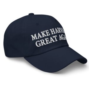 Make Harvard Great Again Navy Hat
