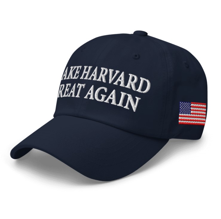 Make Harvard Great Again Navy Hat