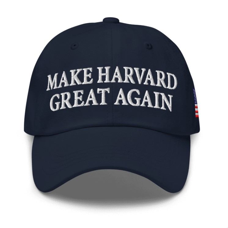 Make Harvard Great Again Navy Hat