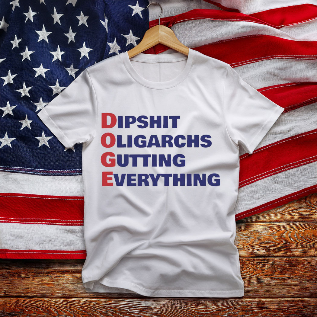 Anti-Elon and Trump DOGE T-Shirt