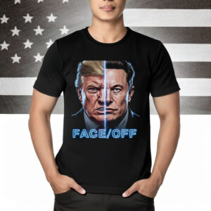 Elon vs Trump, Face Off Elon vs Trump 2025 T-Shirt