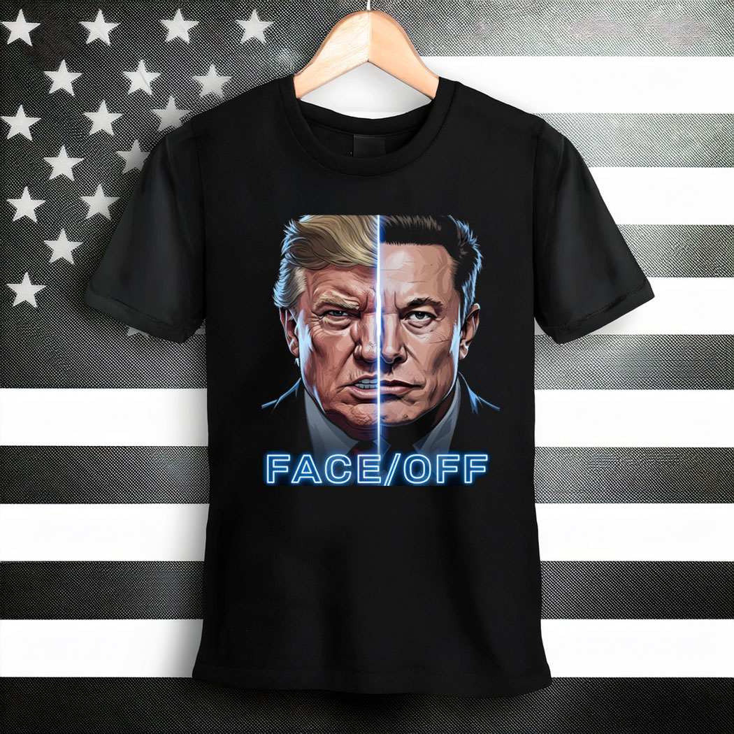 Elon vs Trump, Face Off Elon vs Trump 2025 T-Shirt