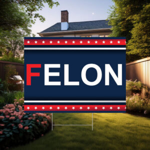 F Elon Yard Sign