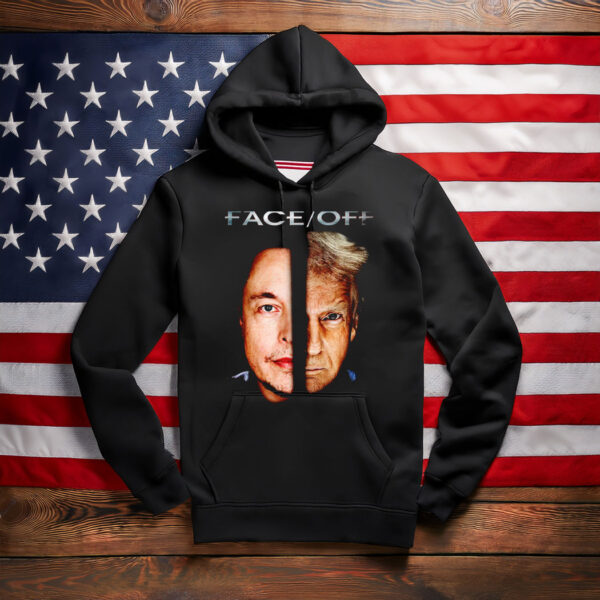 Face Off Elon vs Trump Hoodie Shirt