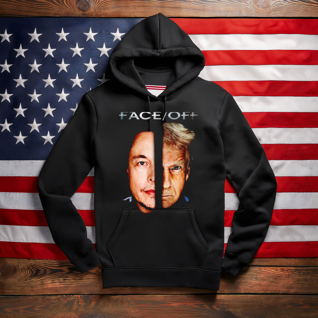 Face Off Elon vs Trump Hoodie Shirt