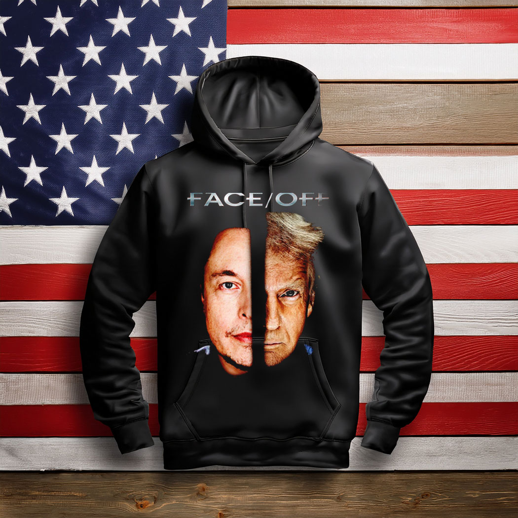 Face Off Elon vs Trump Hoodie Shirt