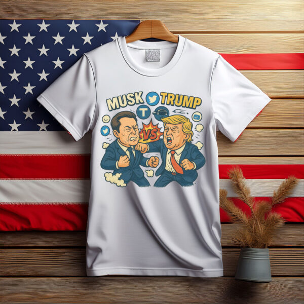 Musk vs Trump T-Shirt Funny 4th of July Shirt