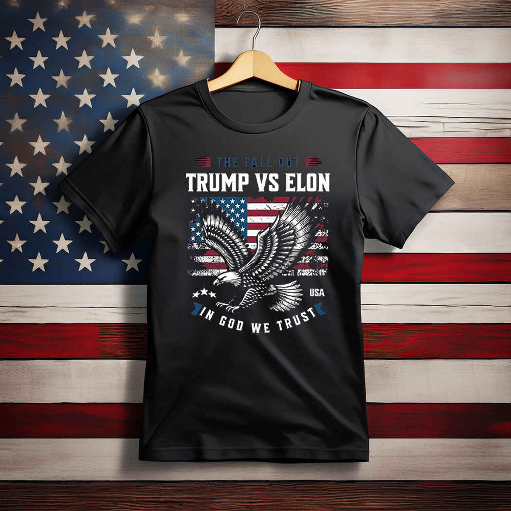 Trump Vs Elon Billion Dollar Fight, Funny Anti Elon Musk Anti Trump Shirt