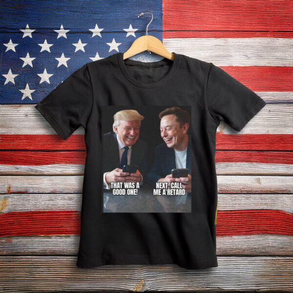 Trump Vs Elon shirt Humorous Cotton Tee