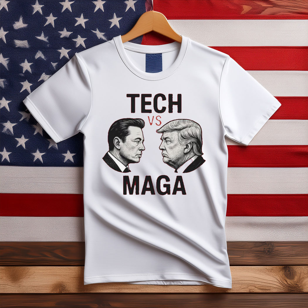 Trump vs Elon Face-Off T-Shirt
