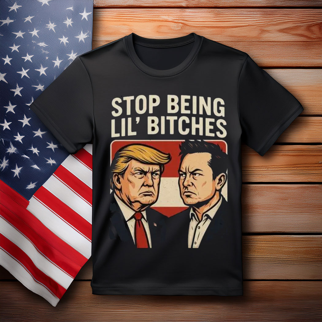 Trump vs Elon Lil Birtches T-shirt