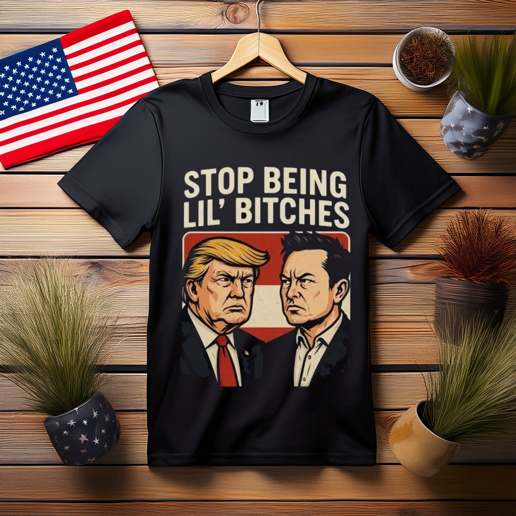 Trump vs Elon Lil Birtches T-shirt