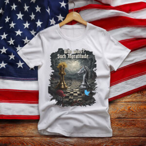 Trump vs Elon Satirical Chess Shirt, Political Dystopia T-Shirt