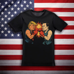 Trump vs Musk Shirt Trendy Vintage Elon Musk Donald Trump Tee