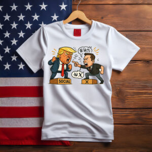Trump vs. Musk Soapbox Showdown T-Shirt
